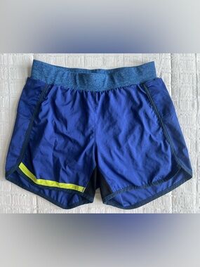 Rabbit Running Shorts Retro Blue 5” Lined Women’s Medium Active Run